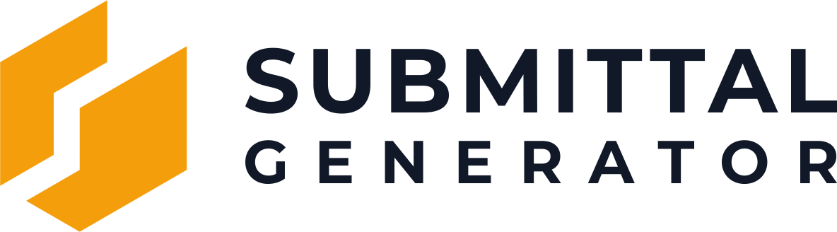 SubmittalGenerator